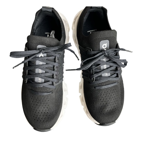 On Cloud Women’s Athletic Shoes in Black and White - worn twice - Picture 5 of 8
